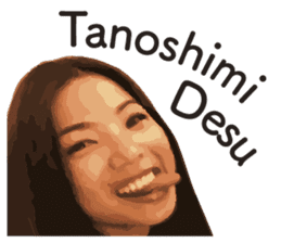 Foreign girl Rei-chan and friends! sticker #13668935