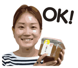 Foreign girl Rei-chan and friends! sticker #13668936