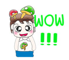 Hello my name is Makoto! sticker #13669095