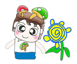 Hello my name is Makoto! sticker #13669098