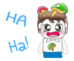 Hello my name is Makoto! sticker #13669101