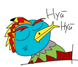 Colorful Chicken 4 sticker #13669165