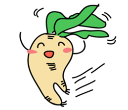 Playfully Vegetables sticker #13669273