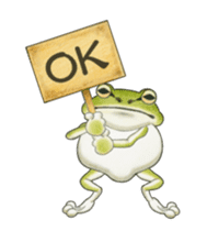 The tree frog sticker sticker #13669359