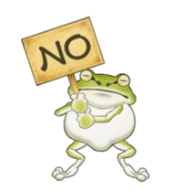 The tree frog sticker sticker #13669360