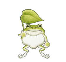 The tree frog sticker sticker #13669361