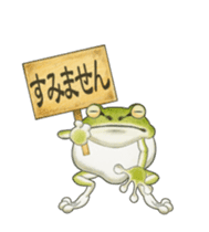 The tree frog sticker sticker #13669376
