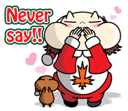 Christmas Vancouver Canada 2 sticker #13669556