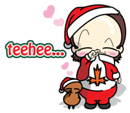 Christmas Vancouver Canada 2 sticker #13669581