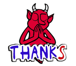 Devil a partner. sticker #13670043