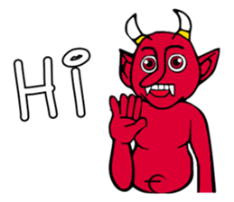 Devil a partner. sticker #13670047