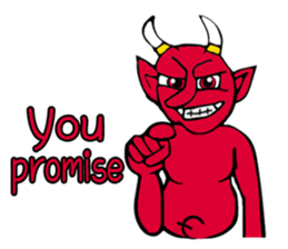 Devil a partner. sticker #13670051