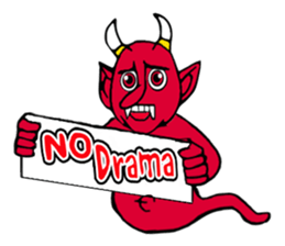 Devil a partner. sticker #13670059