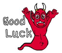 Devil a partner. sticker #13670067