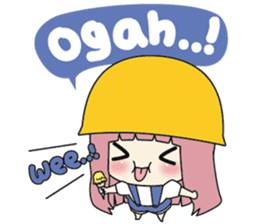 Tuti the Innocent lil girl sticker #13670127