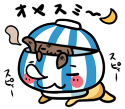 Bowl of rice every day sticker #13670135