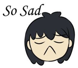 Sad Emotion and Feeling sticker #13670200