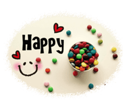 Colorful sweets sticker #13670237