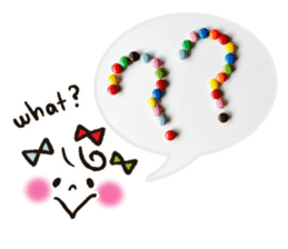 Colorful sweets sticker #13670242
