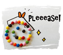 Colorful sweets sticker #13670244