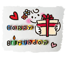 Colorful sweets sticker #13670251