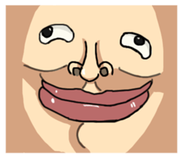 ET boy bullsh-Living everyday language sticker #13670442