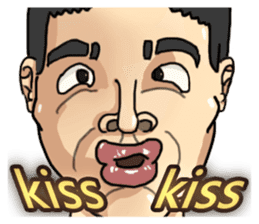 ET boy bullsh-Living everyday language sticker #13670446