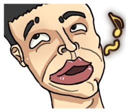 ET boy bullsh-Living everyday language sticker #13670460