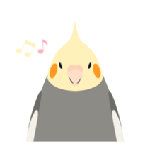 Animated Bird Sticker - tori no iro sticker #13670696