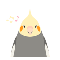 Animated Bird Sticker - tori no iro sticker #13670696