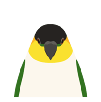 Animated Bird Sticker - tori no iro sticker #13670699