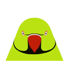 Animated Bird Sticker - tori no iro sticker #13670708