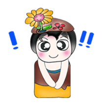 Mr. RIKA. Love Flower.^__^ sticker #13670968