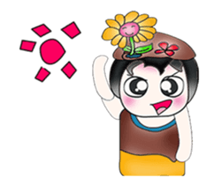 Mr. RIKA. Love Flower.^__^ sticker #13670974