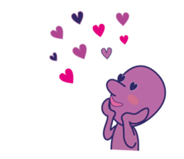 Simple Purple Man 2 sticker #13670951