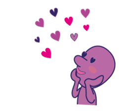 Simple Purple Man 2 sticker #13670951