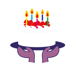 Simple Purple Man 2 sticker #13670952