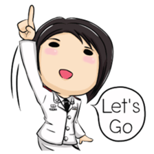 Cute Police Cadet sticker #13671161