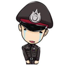 Cute Police Cadet sticker #13671168