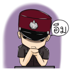 Cute Police Cadet sticker #13671170