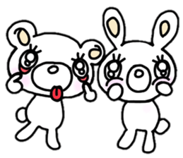 USAKO and KUMAKO sticker #13672007