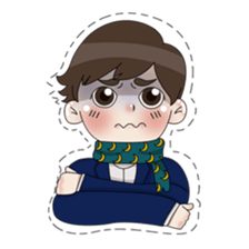 Student Dany sticker #13672781