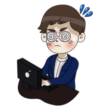 Student Dany sticker #13672797