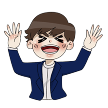 Student Dany sticker #13672803