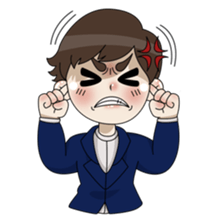 Student Dany sticker #13672819