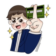 Student Dany sticker #13672823