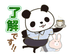 Panda store manager Part 1 sticker #13672911