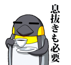 Buttoi Penguin and his funny friends sticker #13674046