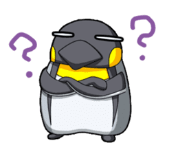 Buttoi Penguin and his funny friends sticker #13674054