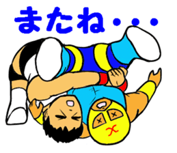 Weakest Professional wreatler sticker #13674320